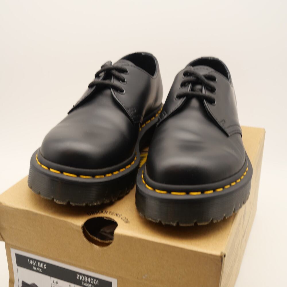 NEW Dr. Martens 1461 Bex Women's 7 Smooth Leather Oxford Shoes Platform Men's 6